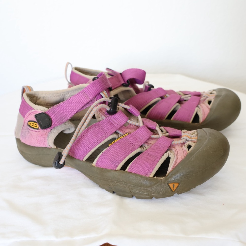 Keen Women’s Purple and Tan Waterproof Sandals